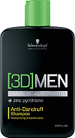 

Шампунь для волос Schwarzkopf Professional, 3D Men. Anti-Dandruff Shampoo