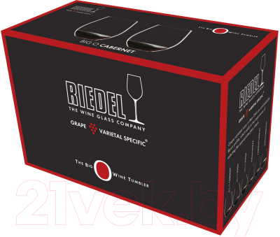 Набор бокалов Riedel O Wine Tumbler Cabernet/Merlot / 0414/0 (2шт)