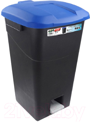 Контейнер для мусора Tayg 431029 (60л, синяя крышка)