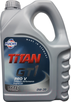 Моторное масло Fuchs Titan GT1 Pro V 0W20 / 601411496 (5л)