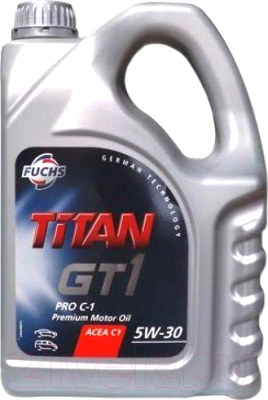 Моторное масло Fuchs Titan GT1 PRO C1 5W30 / 601425493 (5л)
