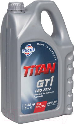 Моторное масло Fuchs Titan GT1 PRO 2312 0W30 / 601423765 (5л)