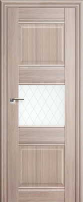Дверь межкомнатная ProfilDoors 5X 60x200 (орех пекан/стекло ромб)