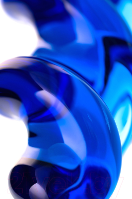 Пробка интимная Sexus Glass / 912125 (синий)