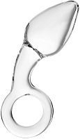 Пробка интимная Sexus Glass / 912157 (прозрачный) - 