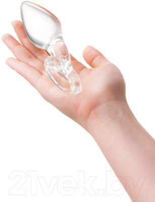 Пробка интимная Sexus Glass / 912157 (прозрачный)