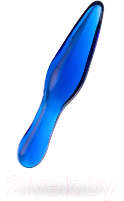 Пробка интимная Sexus Glass / 912190 (синий)