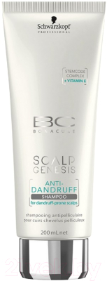 Шампунь для волос Schwarzkopf Professional BC Bonacure Genesis Anti Dandruff Stemcode Complex + Vitamin E (200мл)