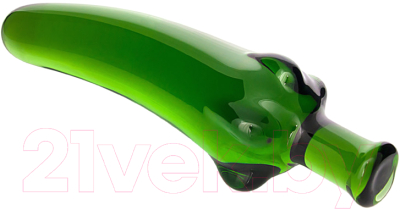 Пробка интимная Sexus Glass / 912032 (зеленый)