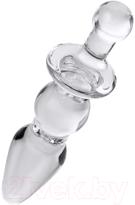 Пробка интимная Sexus Glass / 912216 (прозрачный)