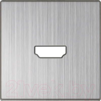 Лицевая панель для розетки Werkel WL02-HDMI-CP / a040418 (глянцевый никель)