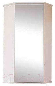 Шкаф с зеркалом для ванной Misty Лилия 34 / Э-Лил08034-011ЗрУг (подвесной)