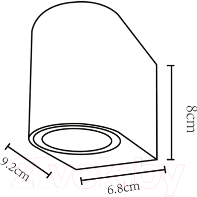 Бра уличное Arte Lamp Compass A3102AL-1GY