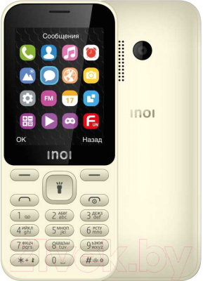 Мобильный телефон Inoi 241 (золото)