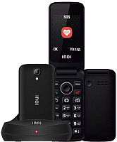 Мобильный телефон Inoi 247B с док-станцией (черный) - 