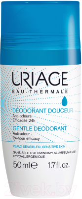 Дезодорант шариковый Uriage Deodorant Douceur без солей алюминия (50мл)