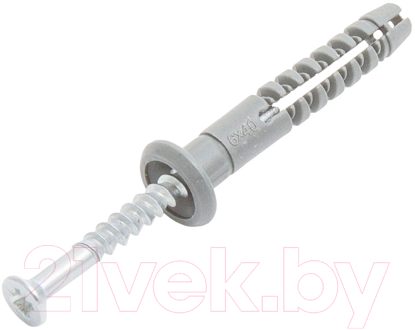 Дюбель-гвоздь ЕКТ Цилиндр 8x160 / VZ011565 (50шт, полипропилен)