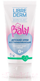 Крем детский Librederm Baby восстанавливающий с ланолином и экстрактом хлопка (50мл)
