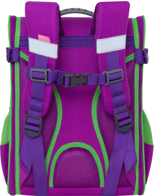 Школьный рюкзак Grizzly RA-981-2 (фиолетовый)
