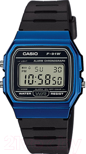 Часы наручные мужские Casio F-91WM-2AEF