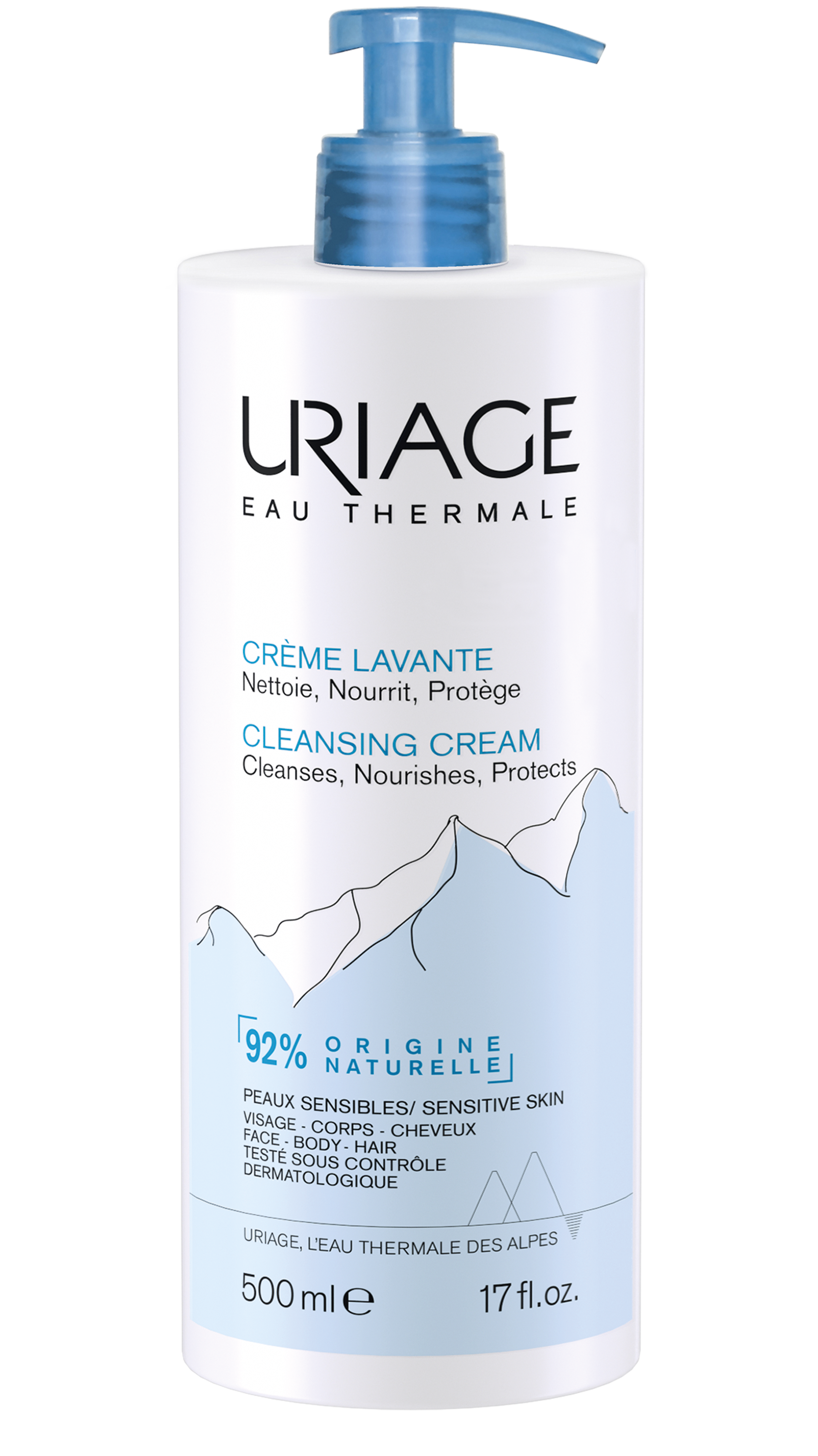 Крем для умывания Uriage Creme Lavante (500мл)