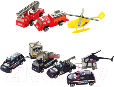 Паркинг игрушечный Maya Toys Полицейская служба / 566-14