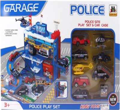Паркинг игрушечный Maya Toys Полицейская служба / 566-14