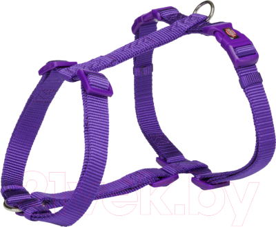 Шлея Trixie Premium H-harness / 203421 (M/L, фиолетовый)