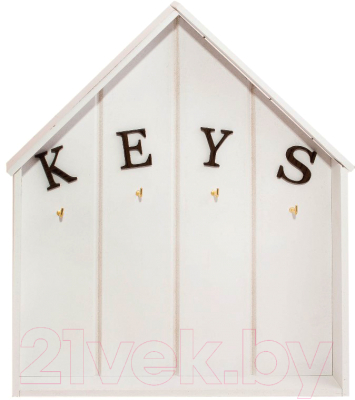 Ключница настенная Grifeldecor Домик Keys / BZ192-4W265