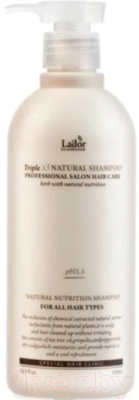 Шампунь для волос La'dor Triplex Natural Shampoo (530мл)