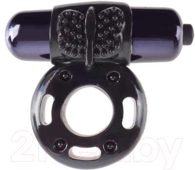 Виброкольцо Pipedream Vibrating Super Ring / 113031 (черный)