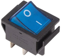 Выключатель клавишный Rexant ON-OFF 36-2331 (синий) - 