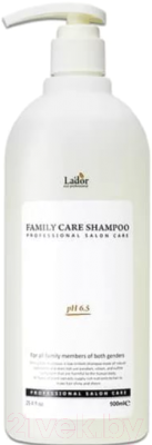 Шампунь для волос La'dor Family Care Shampoo (900мл)