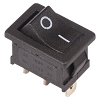 Выключатель клавишный Rexant ON-ON Mini 36-2130 (черный) - 