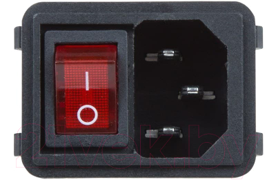 Выключатель клавишный Rexant ON-OFF 36-2270 (красный)