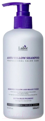 Оттеночный шампунь для волос La'dor Anti-Yellow Shampoo (300мл)