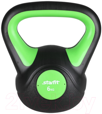 Гиря Starfit DB-502 (6кг, зеленый)