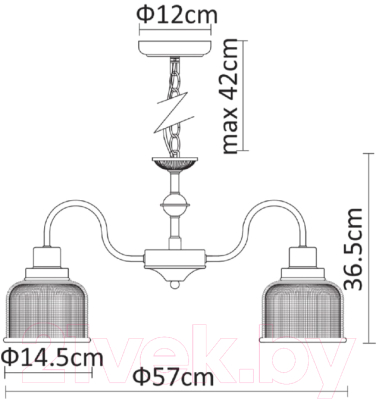 Люстра Arte Lamp Ricardo A9186LM-5CC