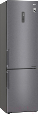 Холодильник с морозильником LG GA-B509BLGL