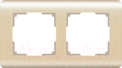 Рамка для выключателя Werkel WL12-Frame-02 / a034612 (шампань)