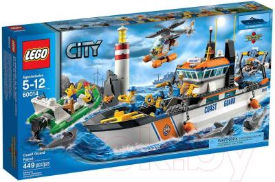 Конструктор Lego City Патруль береговой охраны 60014 - упаковка
