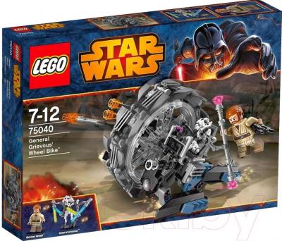 Конструктор Lego Star Wars Машина генерала Гривуса 75040 - упаковка