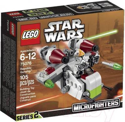 Конструктор Lego Star Wars Республиканский истребитель 75076 - упаковка