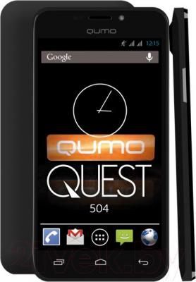 Смартфон Qumo Quest 504 - с задней и боковой панелями