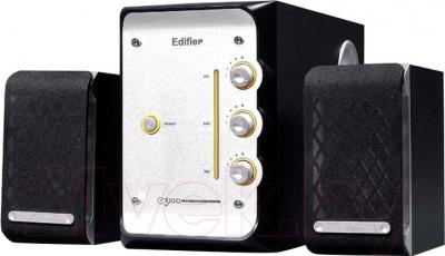 Мультимедиа акустика Edifier E3100 (черно-серебристый) - общий вид