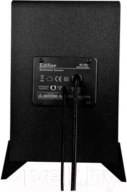 Мультимедиа акустика Edifier M1360 (черный) - вид сзади