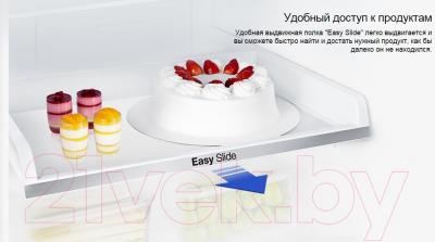 Холодильник с морозильником Samsung RB33J3400WW/WT