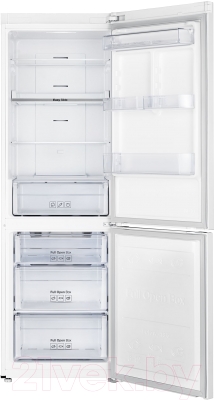 Холодильник с морозильником Samsung RB33J3400WW/WT - внутренний вид