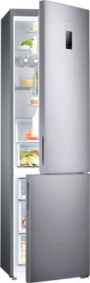 Холодильник с морозильником Samsung RB37J5240SS/WT - общий вид