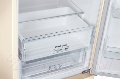 Холодильник с морозильником Samsung RB37J5271EF/WT - зона свежести
